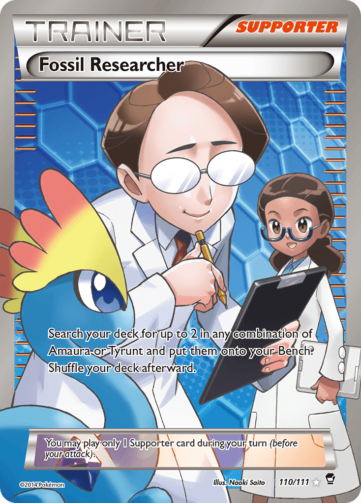 Fossil Researcher Furious Fists card