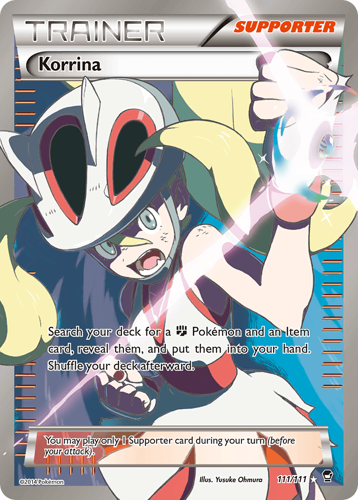 Korrina Furious Fists card