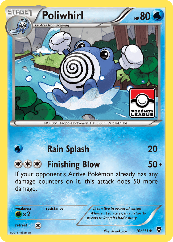 Poliwhirl Furious Fists card