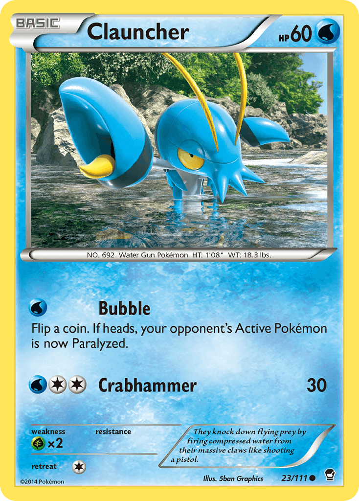 Clauncher Furious Fists card