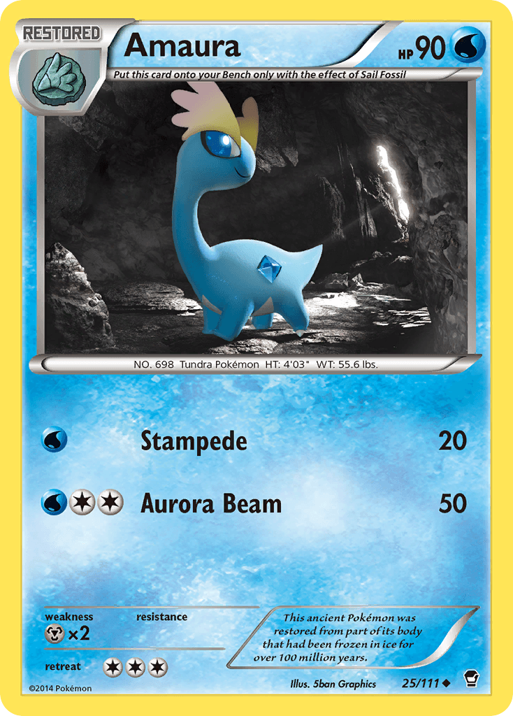 Amaura Furious Fists card