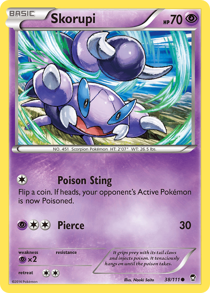 Skorupi Furious Fists card
