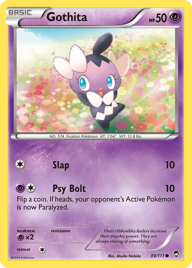 Gothita Furious Fists card