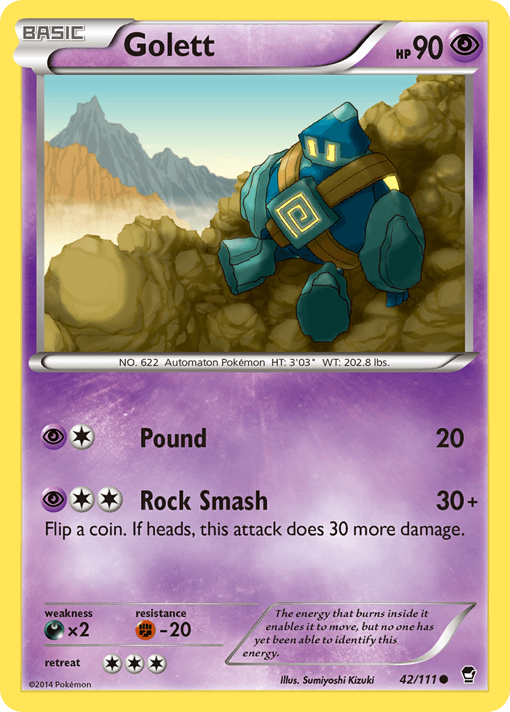 Golett Furious Fists card