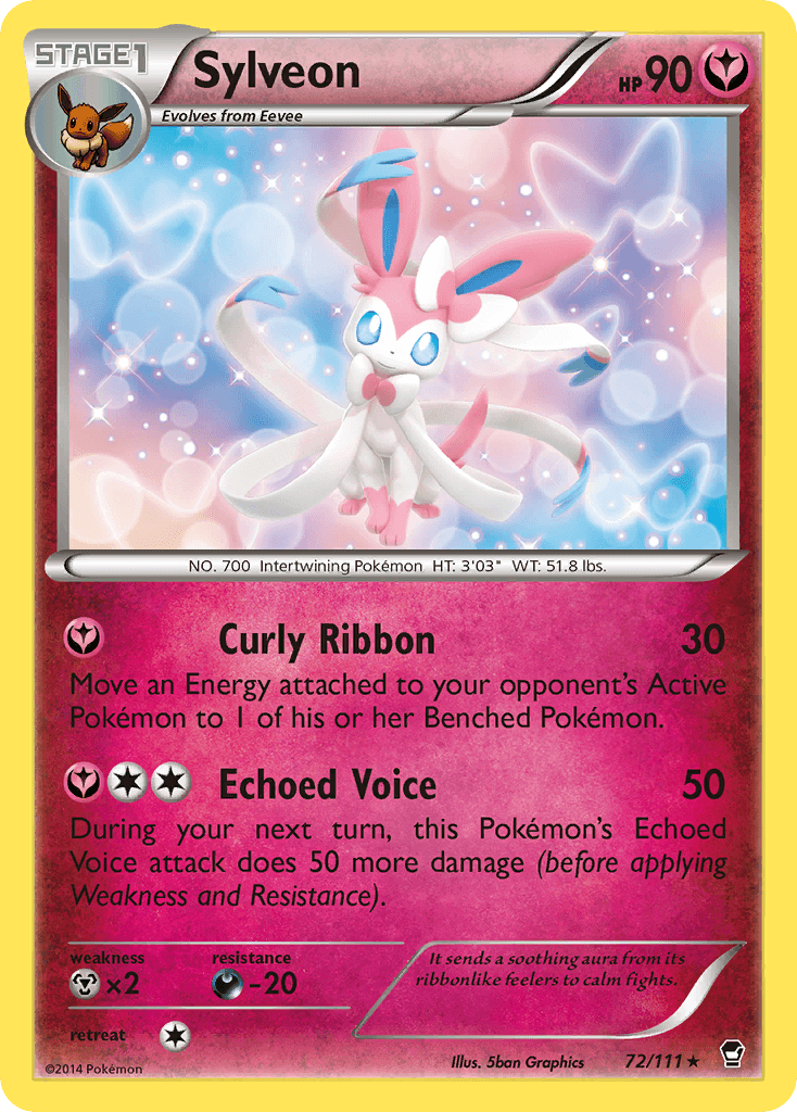 Sylveon Furious Fists card