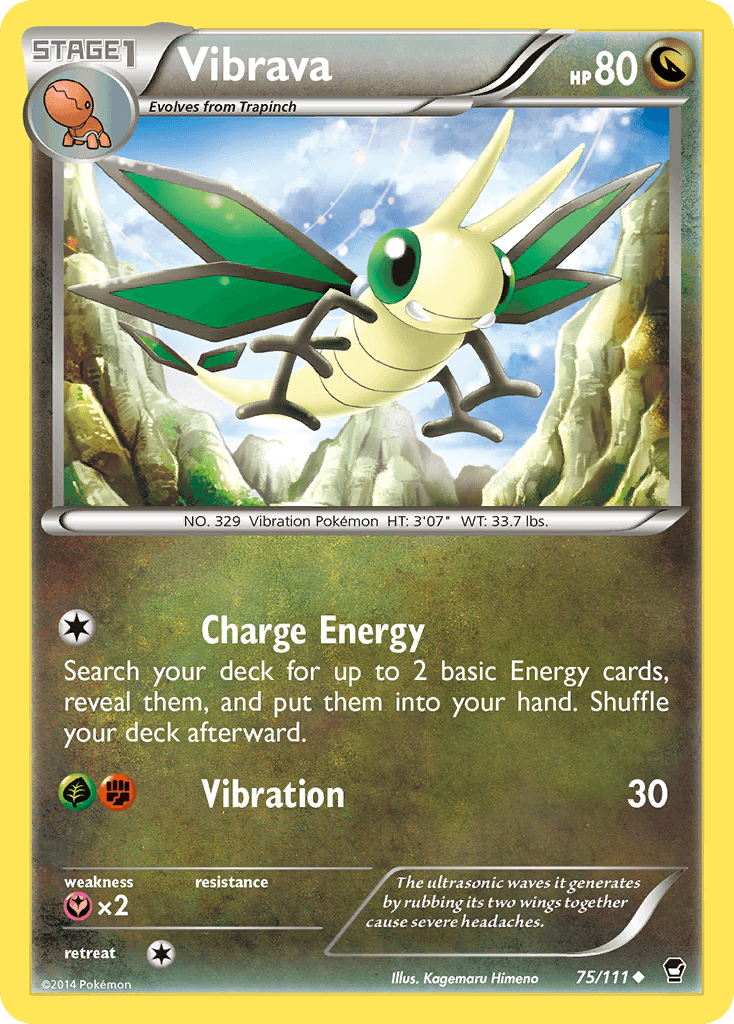 Vibrava Furious Fists card