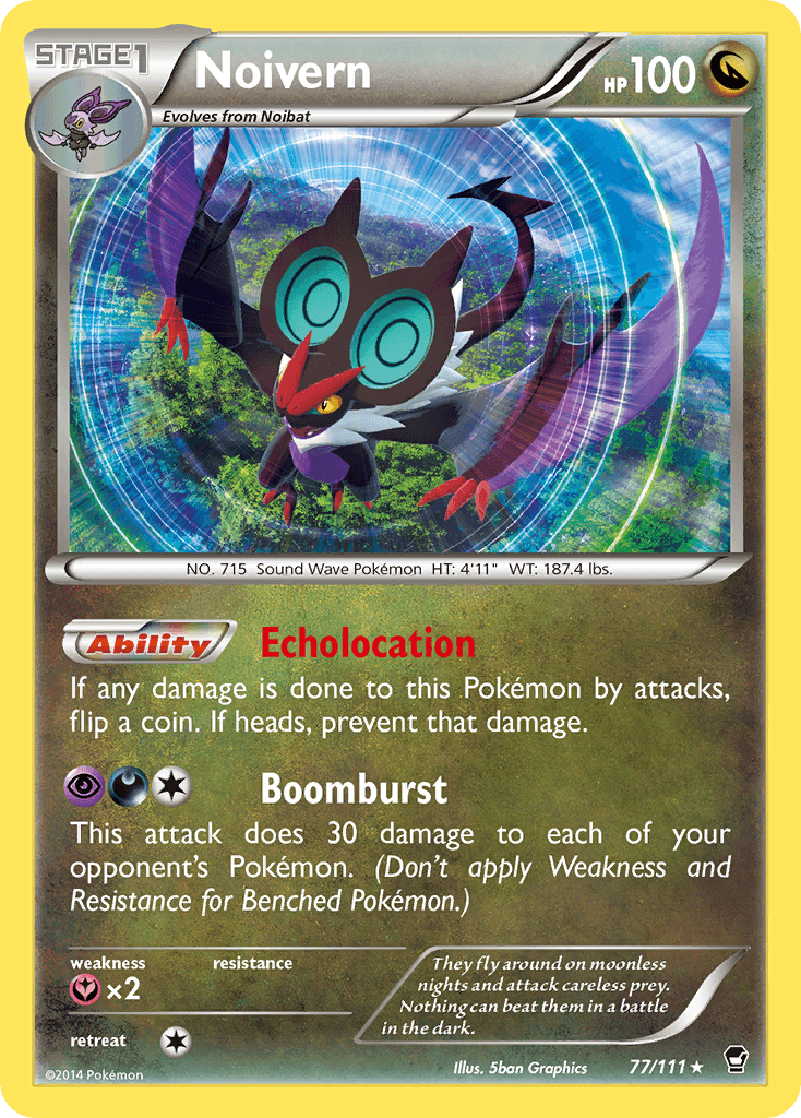 Noivern Furious Fists card