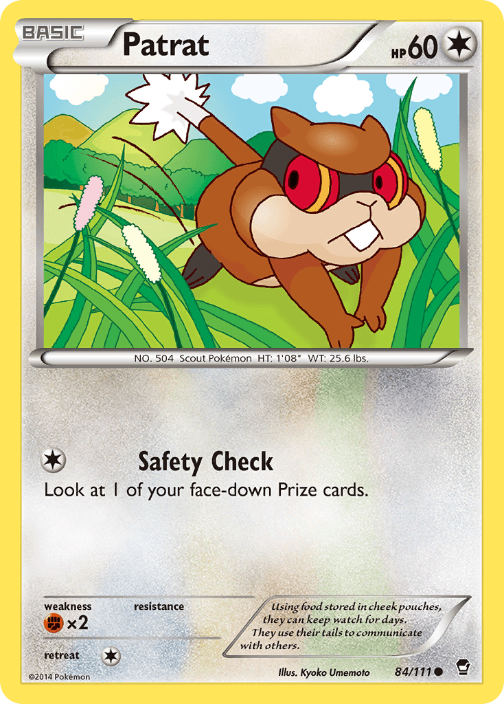 Patrat Furious Fists card