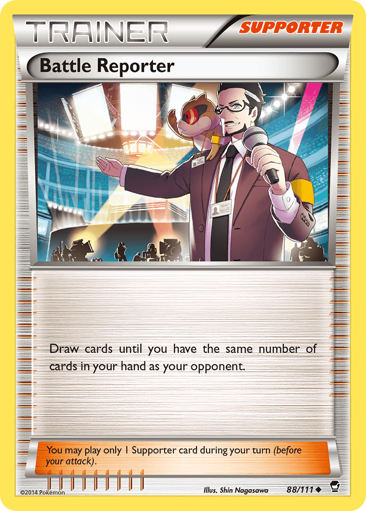 Battle Reporter Furious Fists card