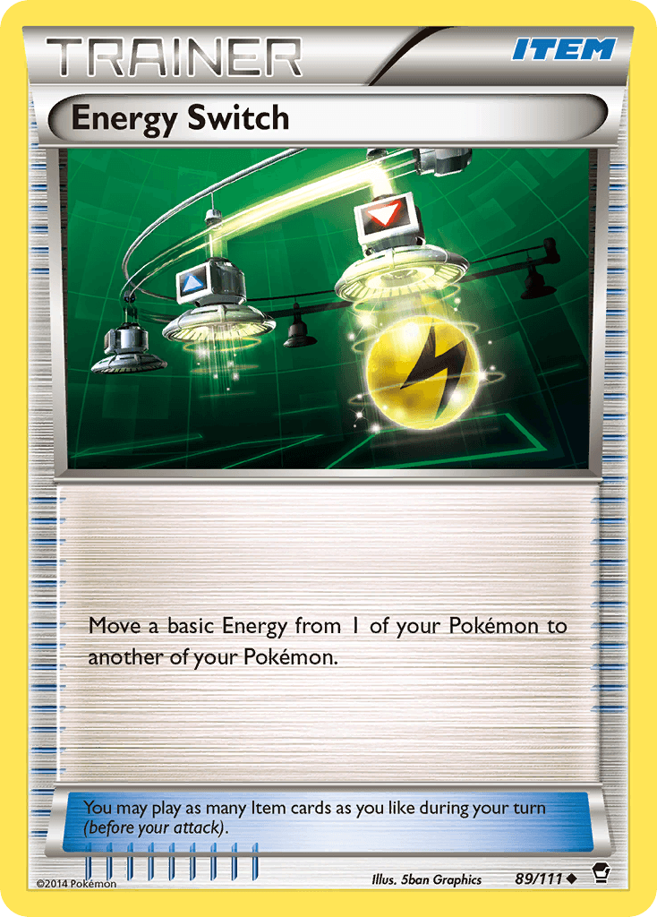 Energy Switch Furious Fists card