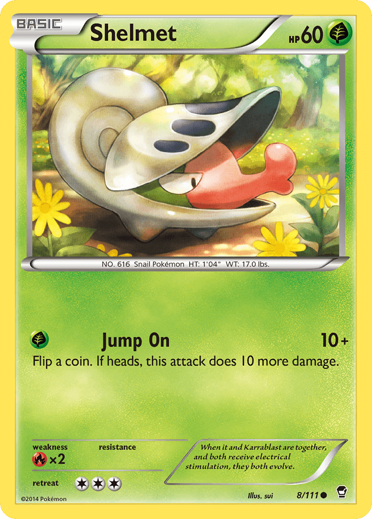 Shelmet Furious Fists card