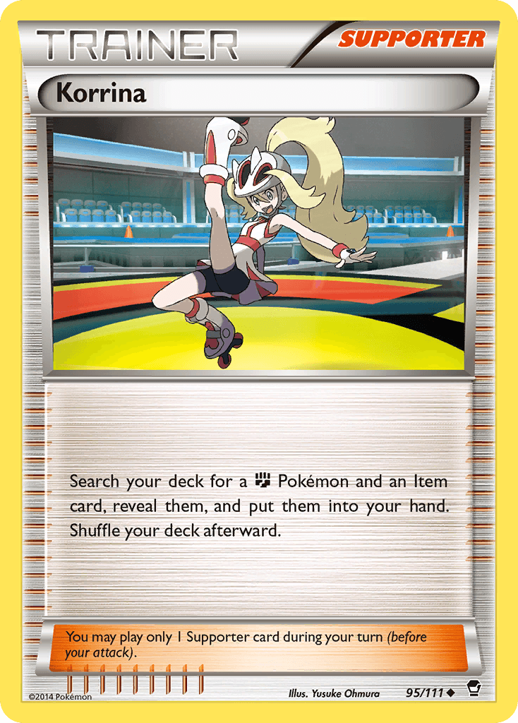 Korrina Furious Fists card