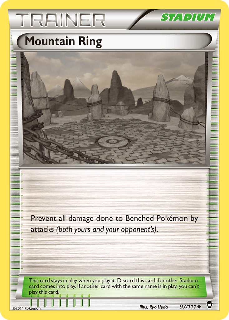 Mountain Ring Furious Fists card