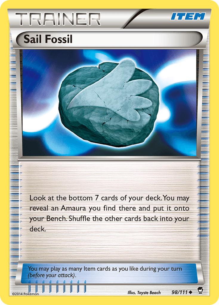 Sail Fossil Furious Fists card