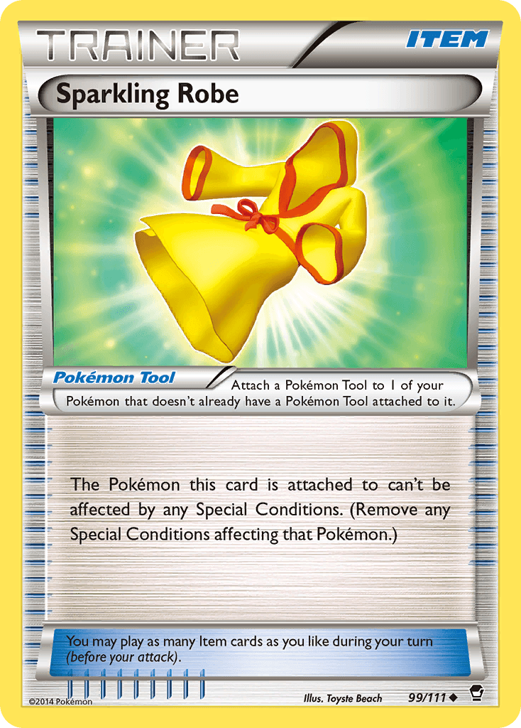 Sparkling Robe Furious Fists card