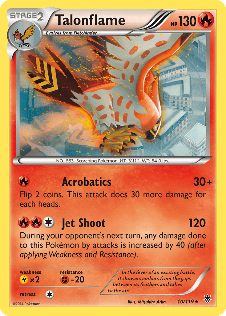 Talonflame Phantom Forces card