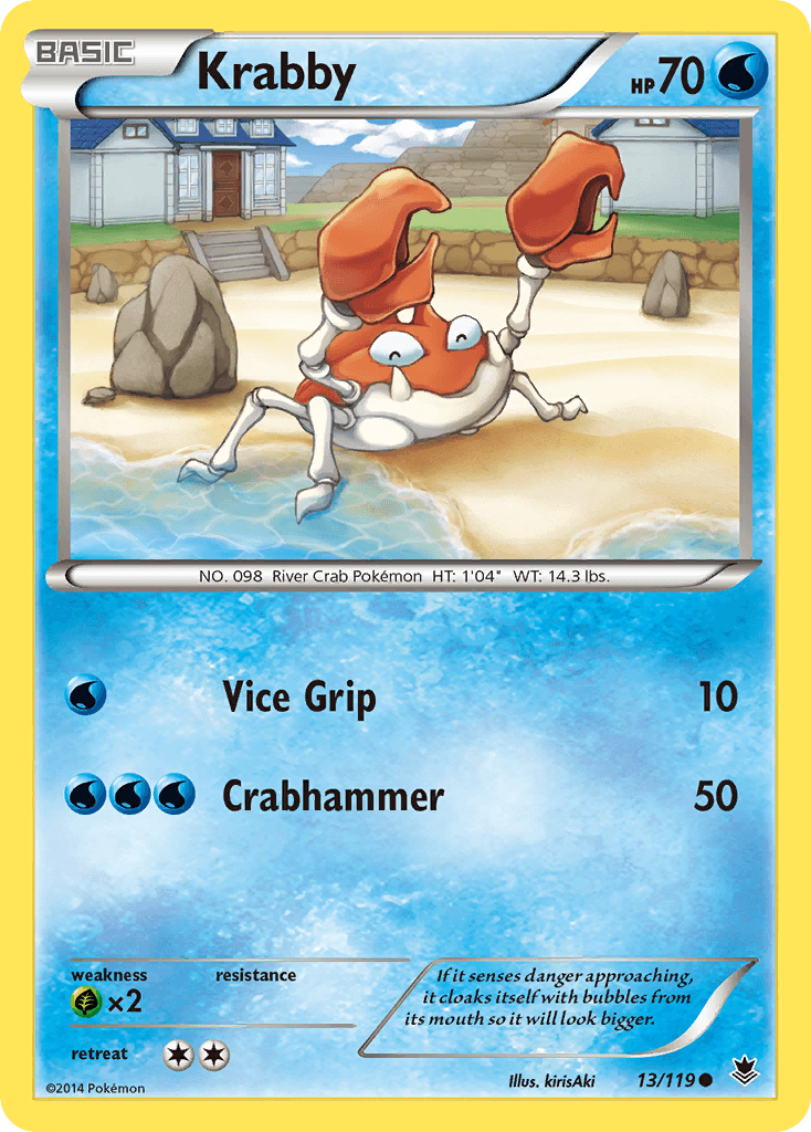 Krabby Phantom Forces card