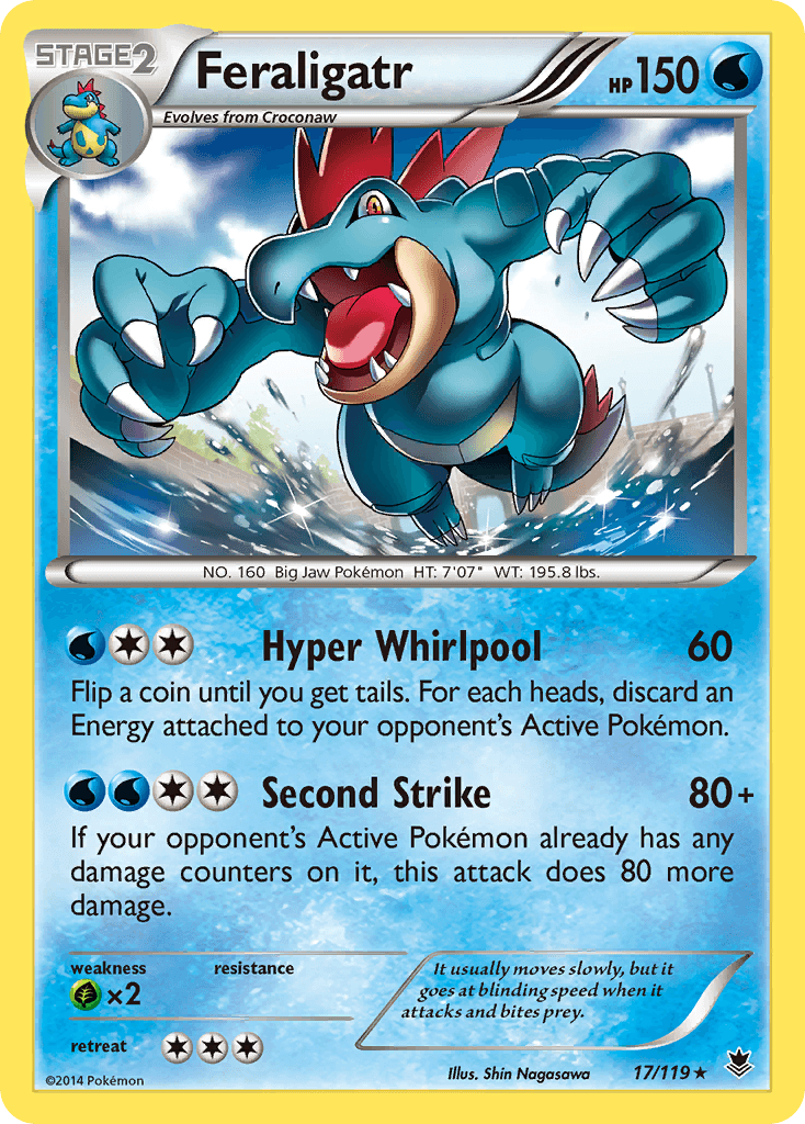 Feraligatr Phantom Forces card