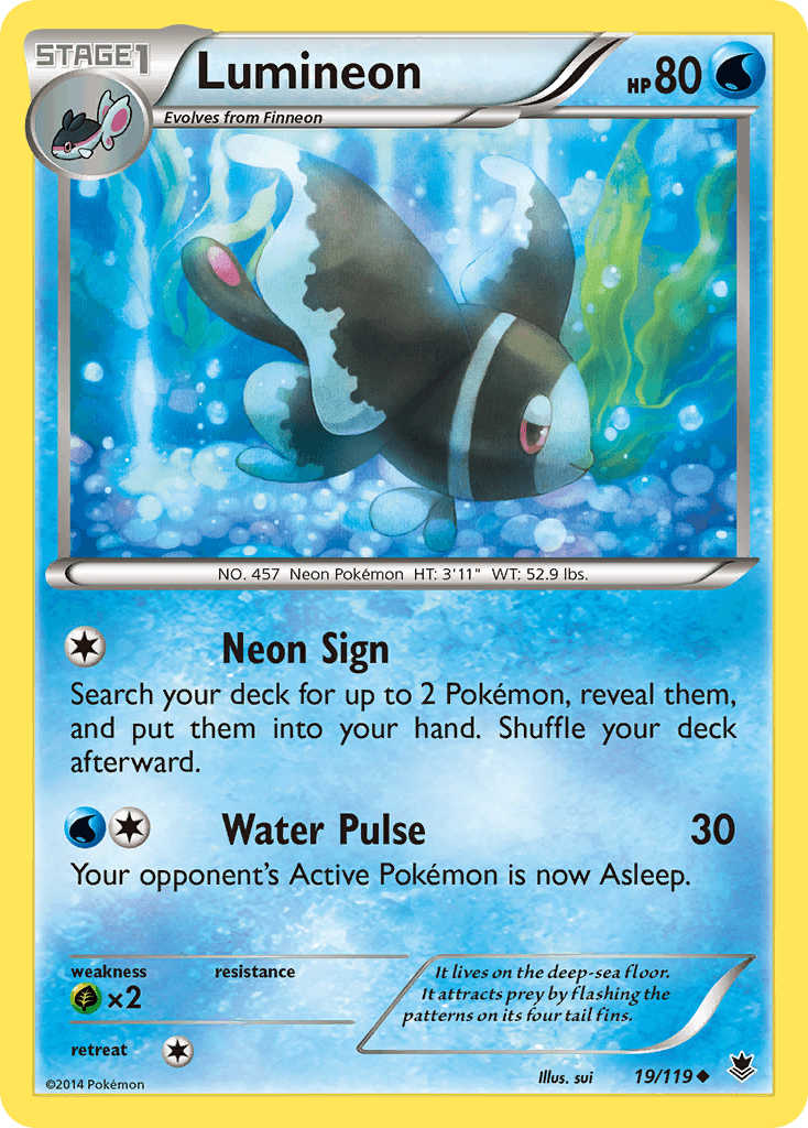Lumineon Phantom Forces card
