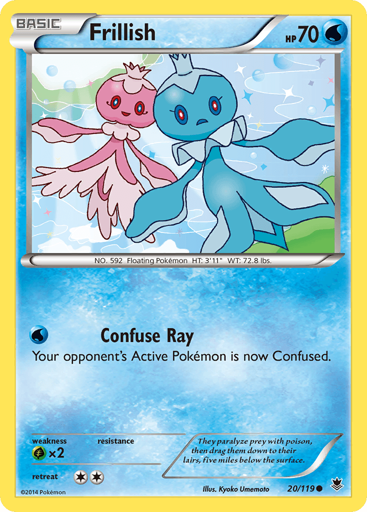 Frillish Phantom Forces card