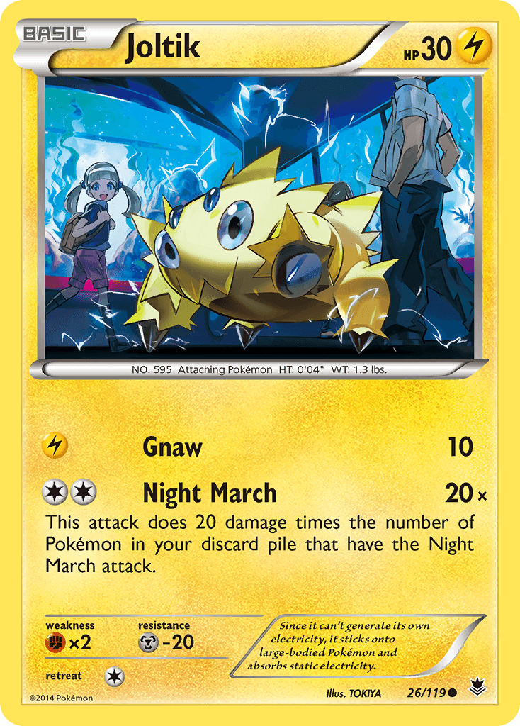 Joltik Phantom Forces card