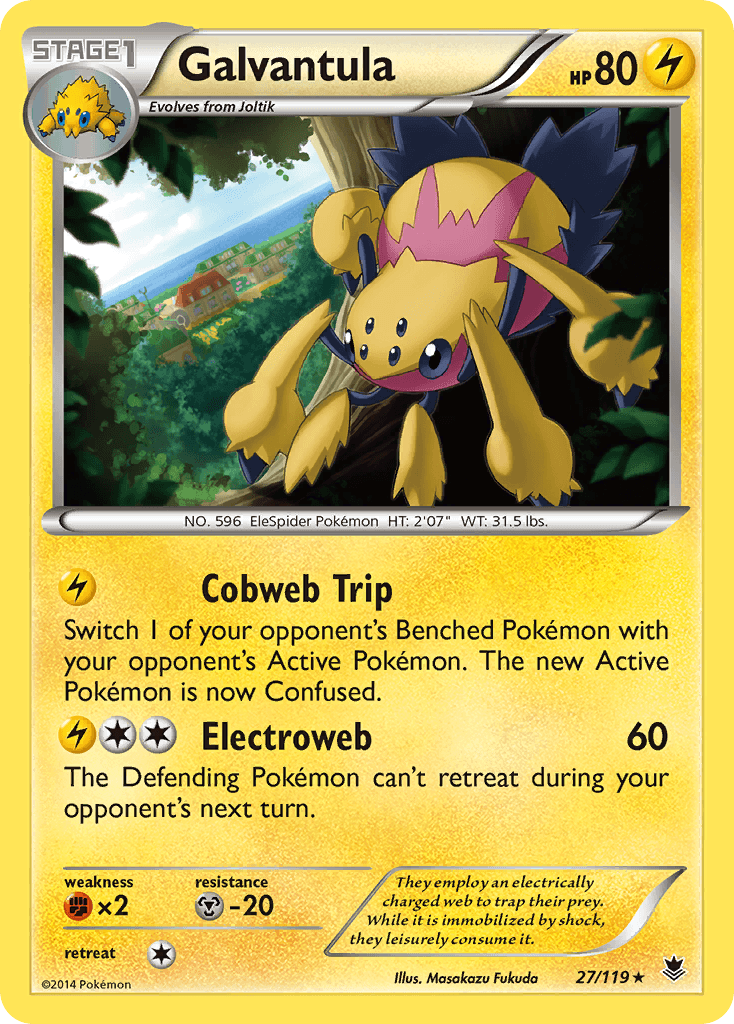 Galvantula Phantom Forces card
