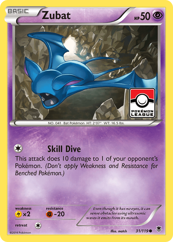 Zubat Phantom Forces card
