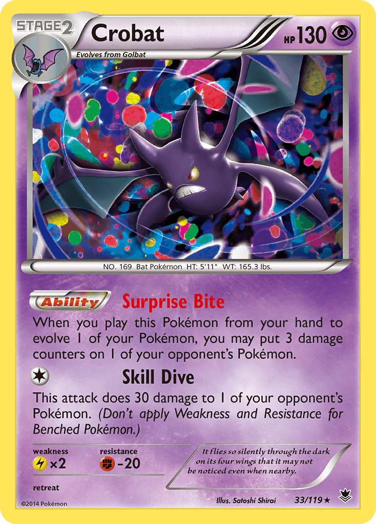 Crobat Phantom Forces card
