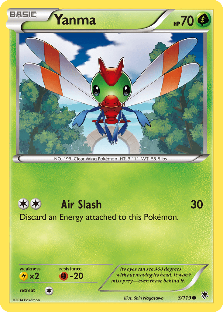 Yanma Phantom Forces card