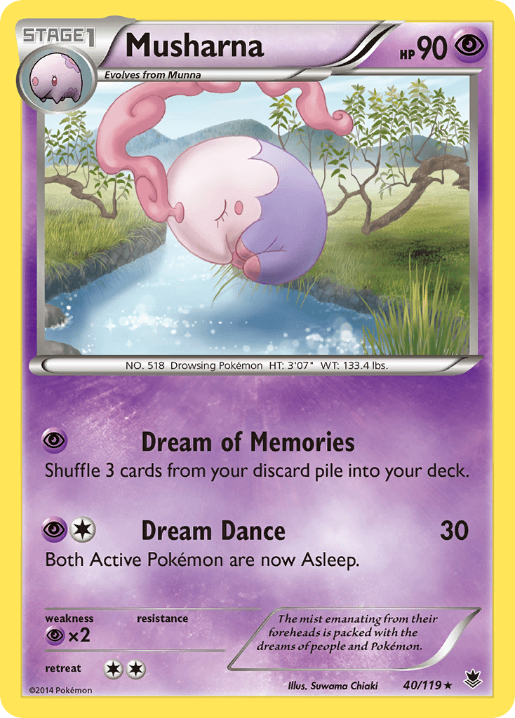 Musharna Phantom Forces card