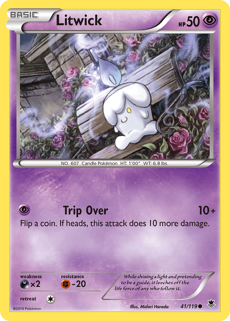 Litwick Phantom Forces card