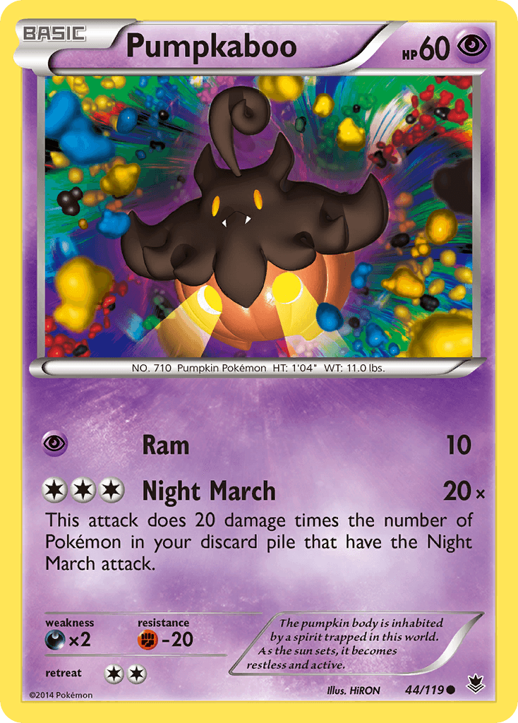 Pumpkaboo Phantom Forces card