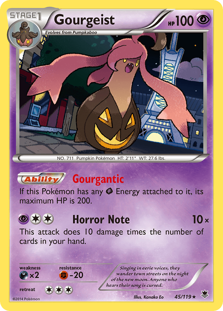 Gourgeist Phantom Forces card
