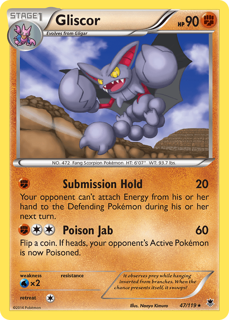 Gliscor Phantom Forces card