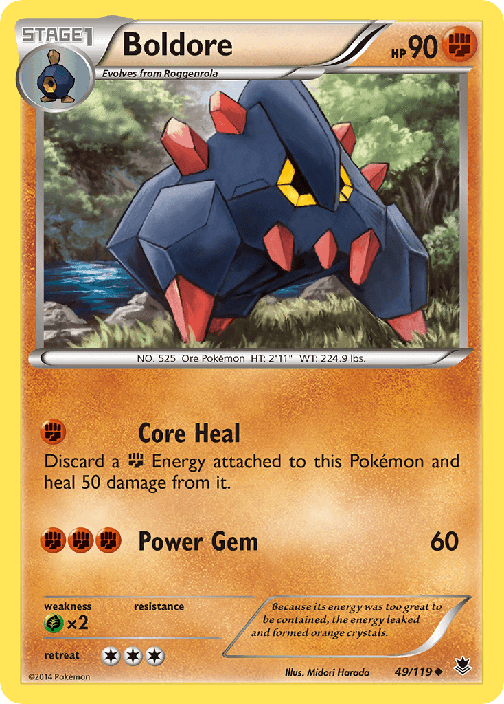 Boldore Phantom Forces card