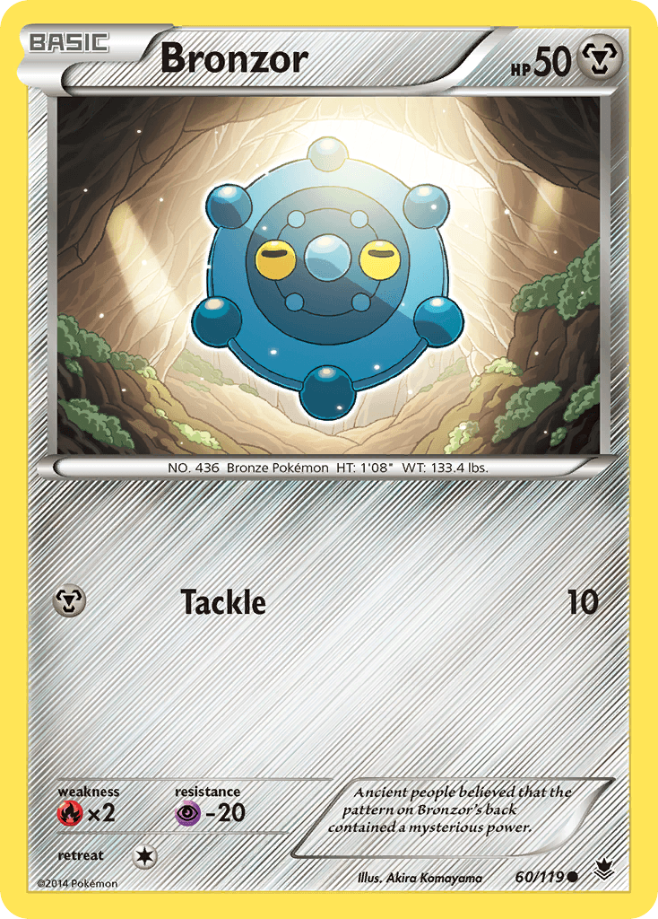 Bronzor Phantom Forces card