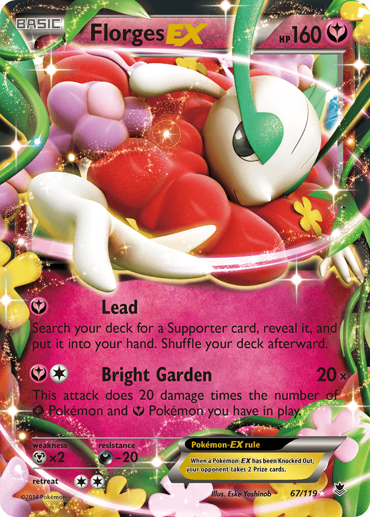 Florges-EX 寶可夢 card