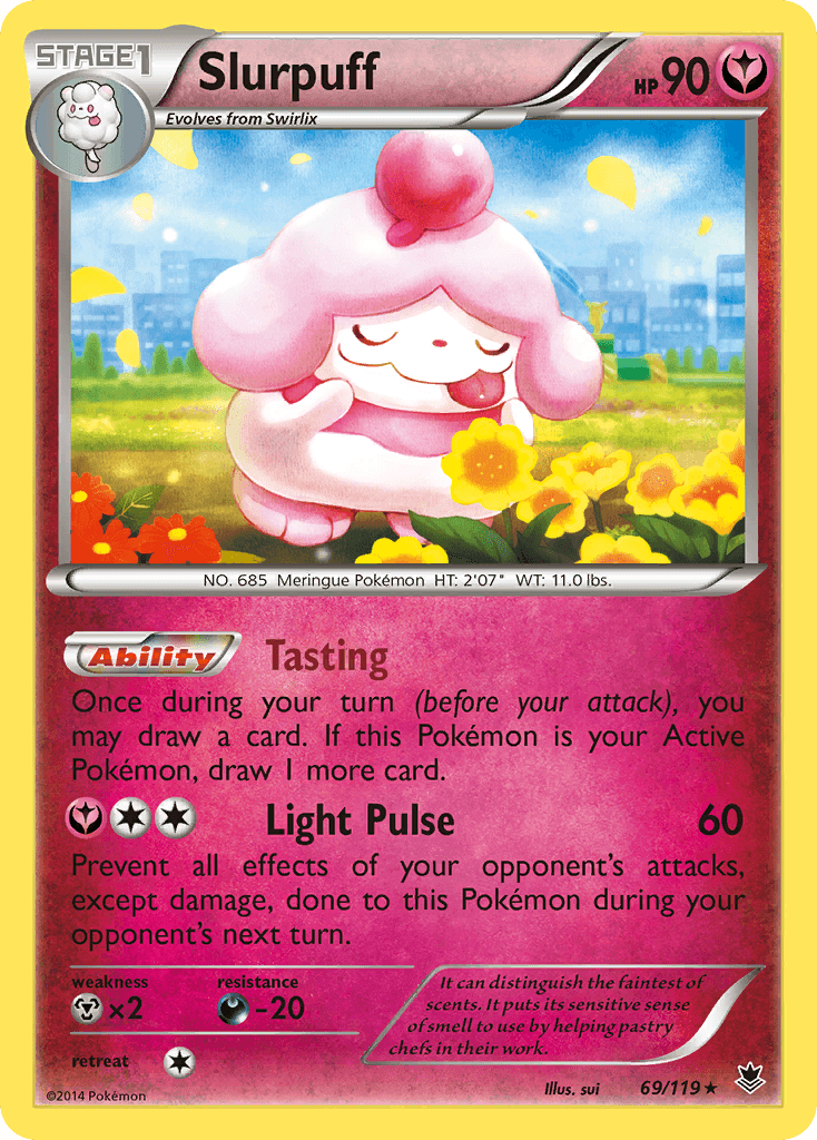 Slurpuff Phantom Forces card