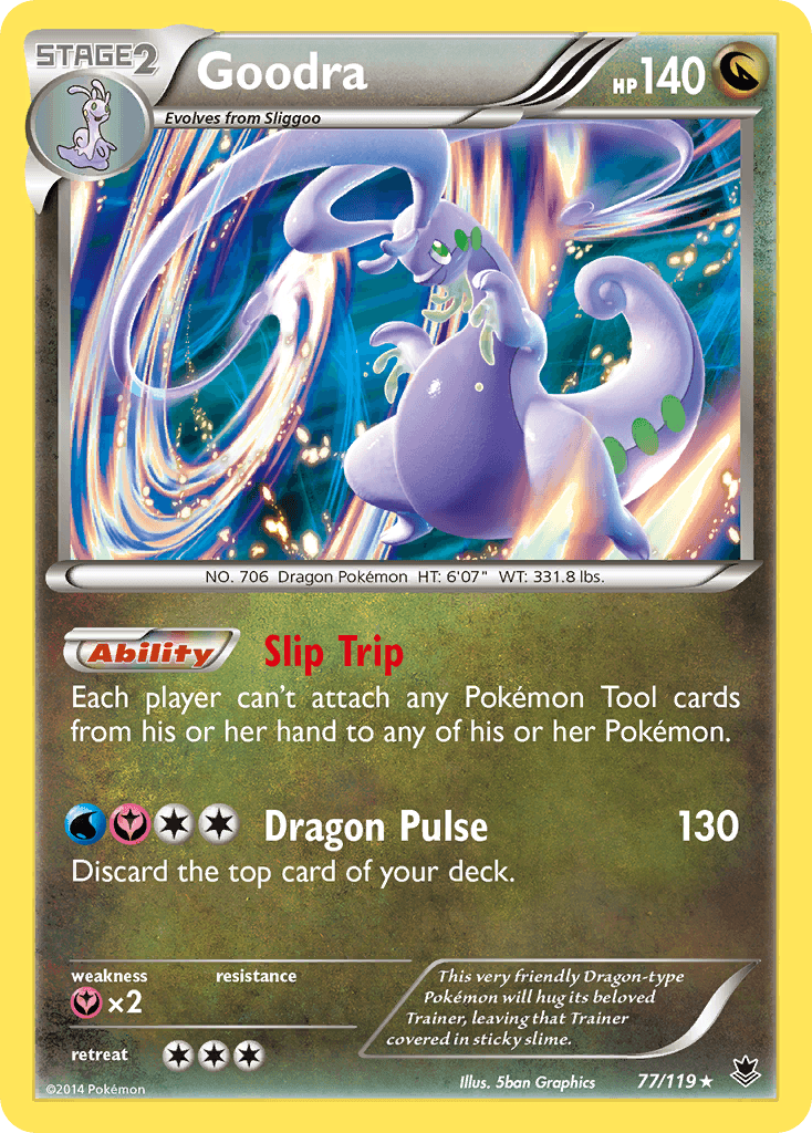 Goodra Phantom Forces card