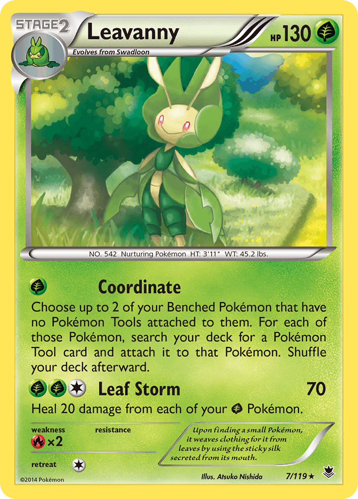 Leavanny Phantom Forces card