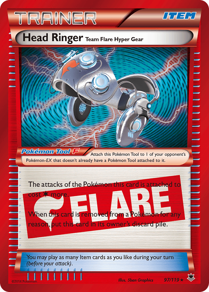 Head Ringer Team Flare Hyper Gear Phantom Forces card