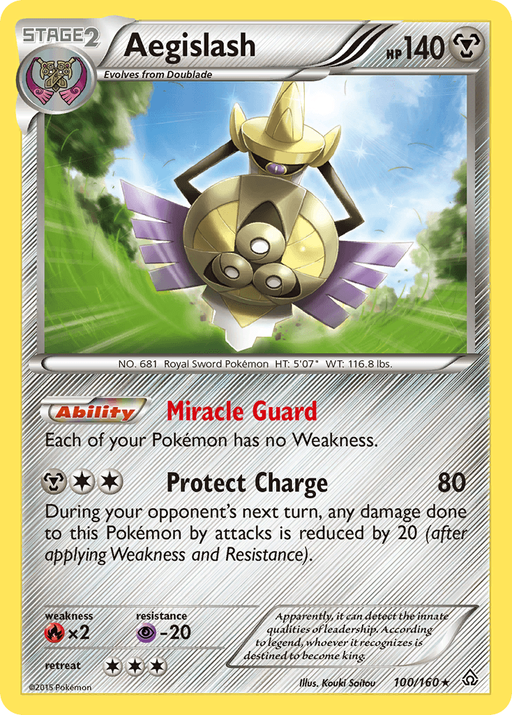 Aegislash Primal Clash card
