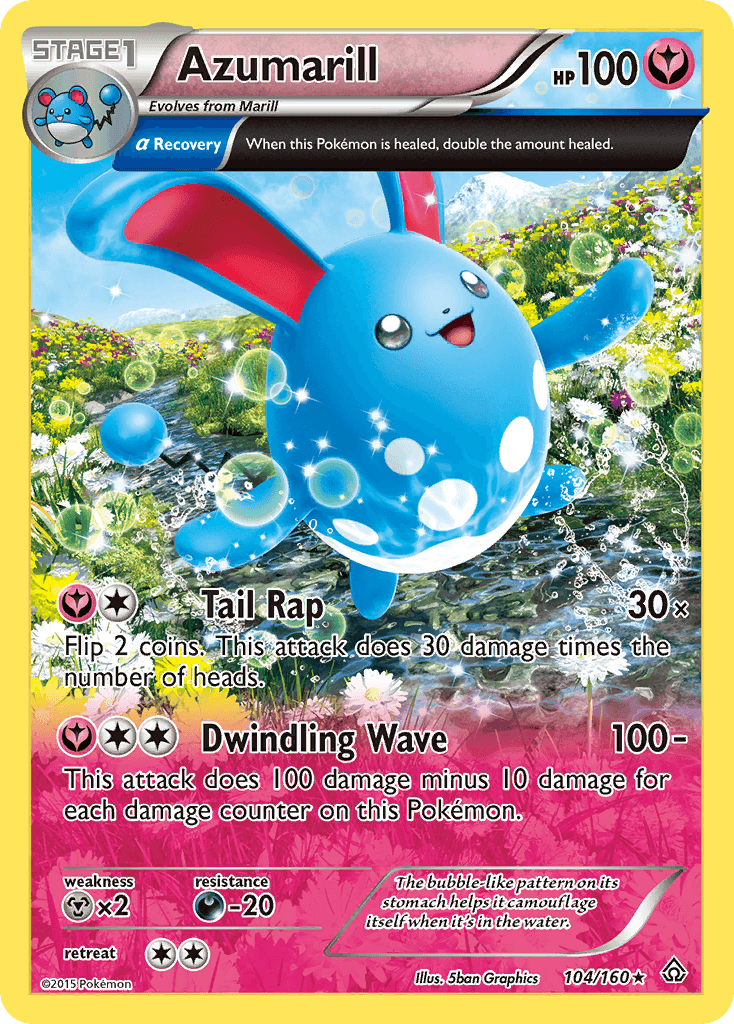 Azumarill Primal Clash card