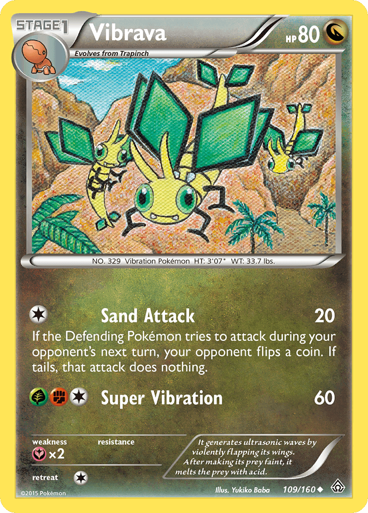 Vibrava Primal Clash card