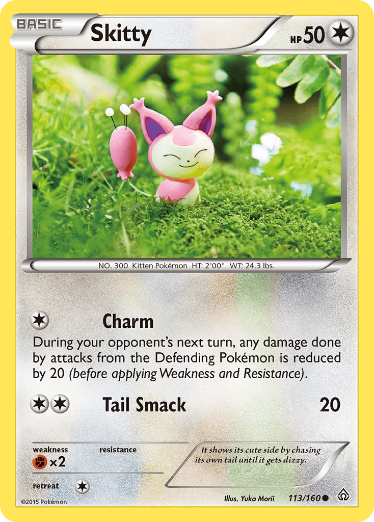 Skitty Primal Clash card