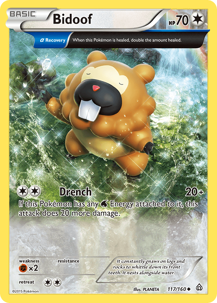 Bidoof Primal Clash card