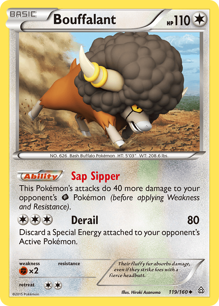 Bouffalant Primal Clash card