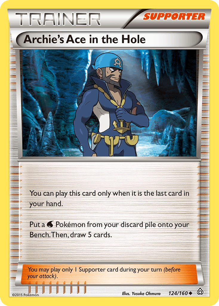 Archie's Ace in the Hole Primal Clash card