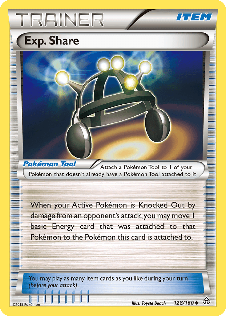Exp. Share Primal Clash card