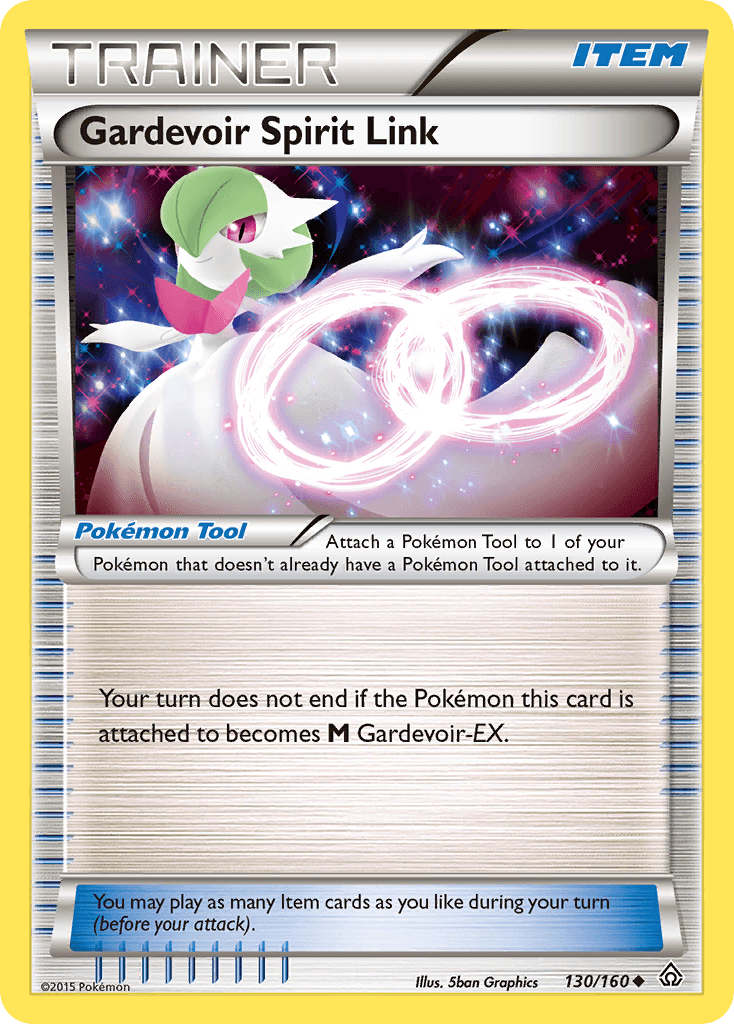 Gardevoir Spirit Link Primal Clash card